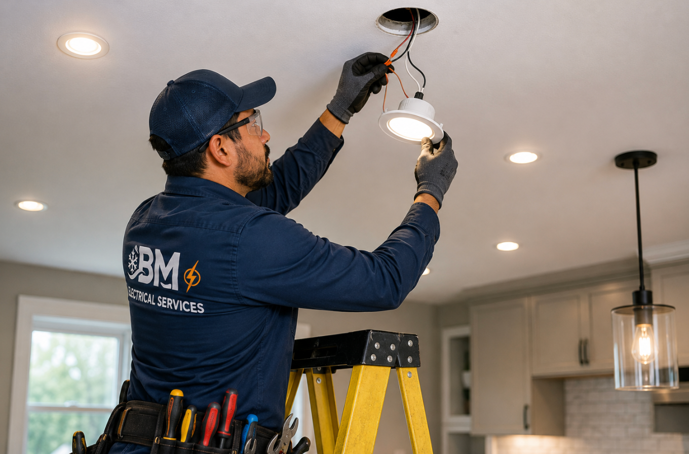 Instalación de luces